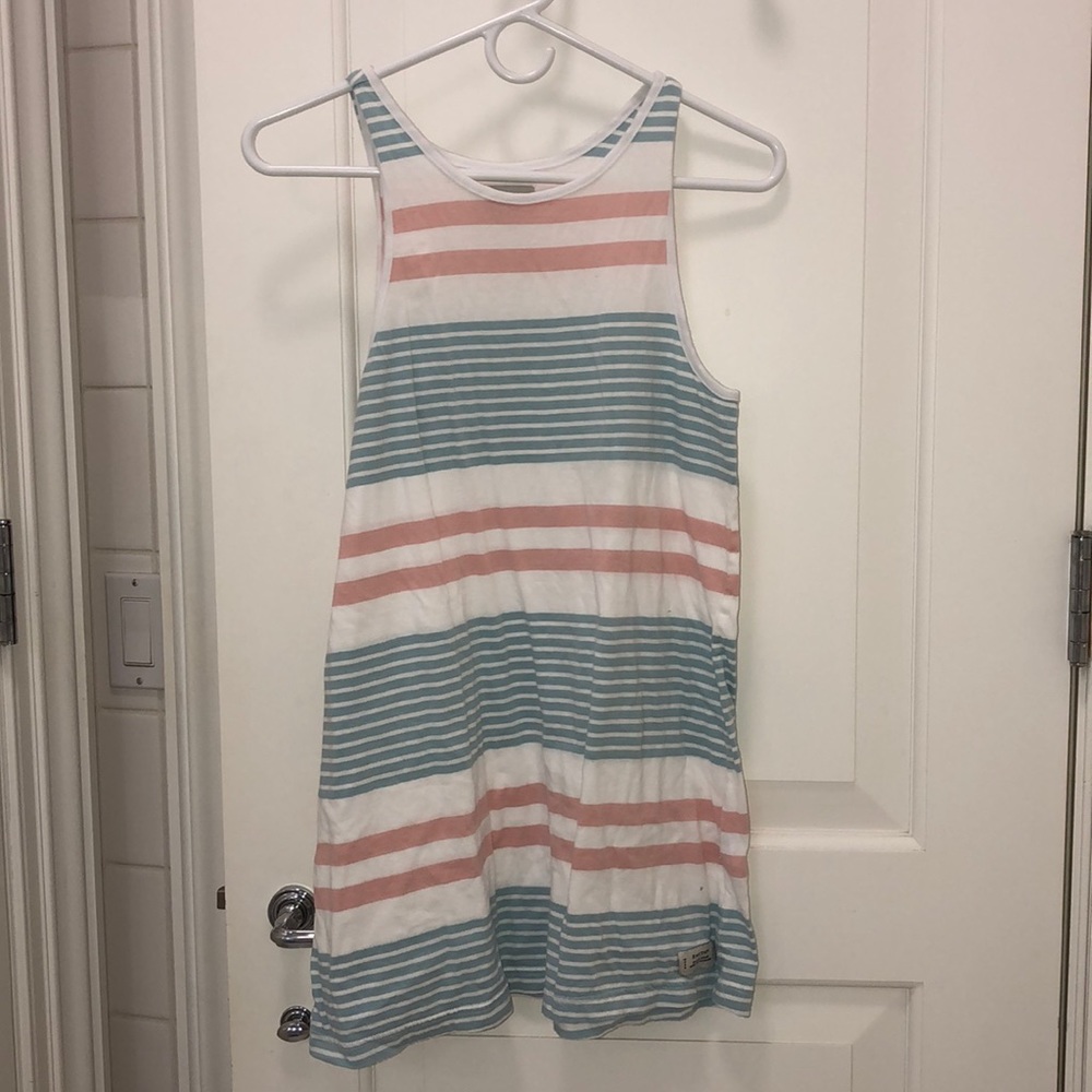Striped T-shirt dress